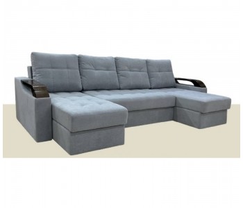 Диван П-образный "Марко-14" (Миндаль)